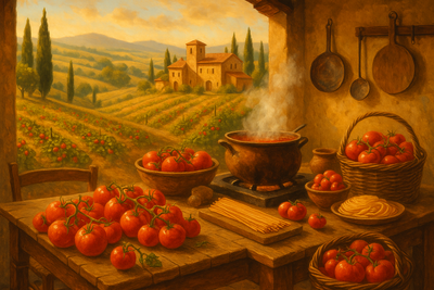 Italy became the first European country to embrace tomatoes in cooking. The warm climate was perfect for cultivation, and tomatoes became essential to Italian cuisine, leading to the first tomato-based pasta sauces.